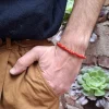 Bracciale Cilindri di Corallo Rosso unisex